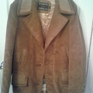 Vintage corduroy lined mens jacket